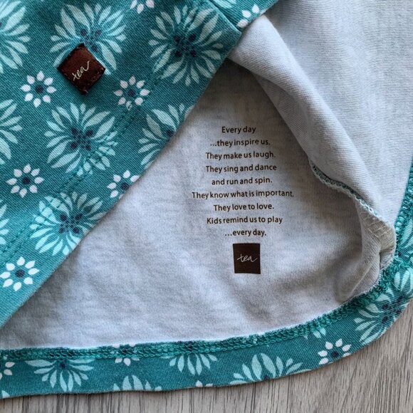 Tea Collection Split Neck Floral Medallion Dress - Picture 5 of 7